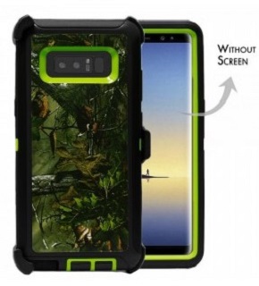 Samsung Galaxy Note 8 Defender Box GREEN Camo